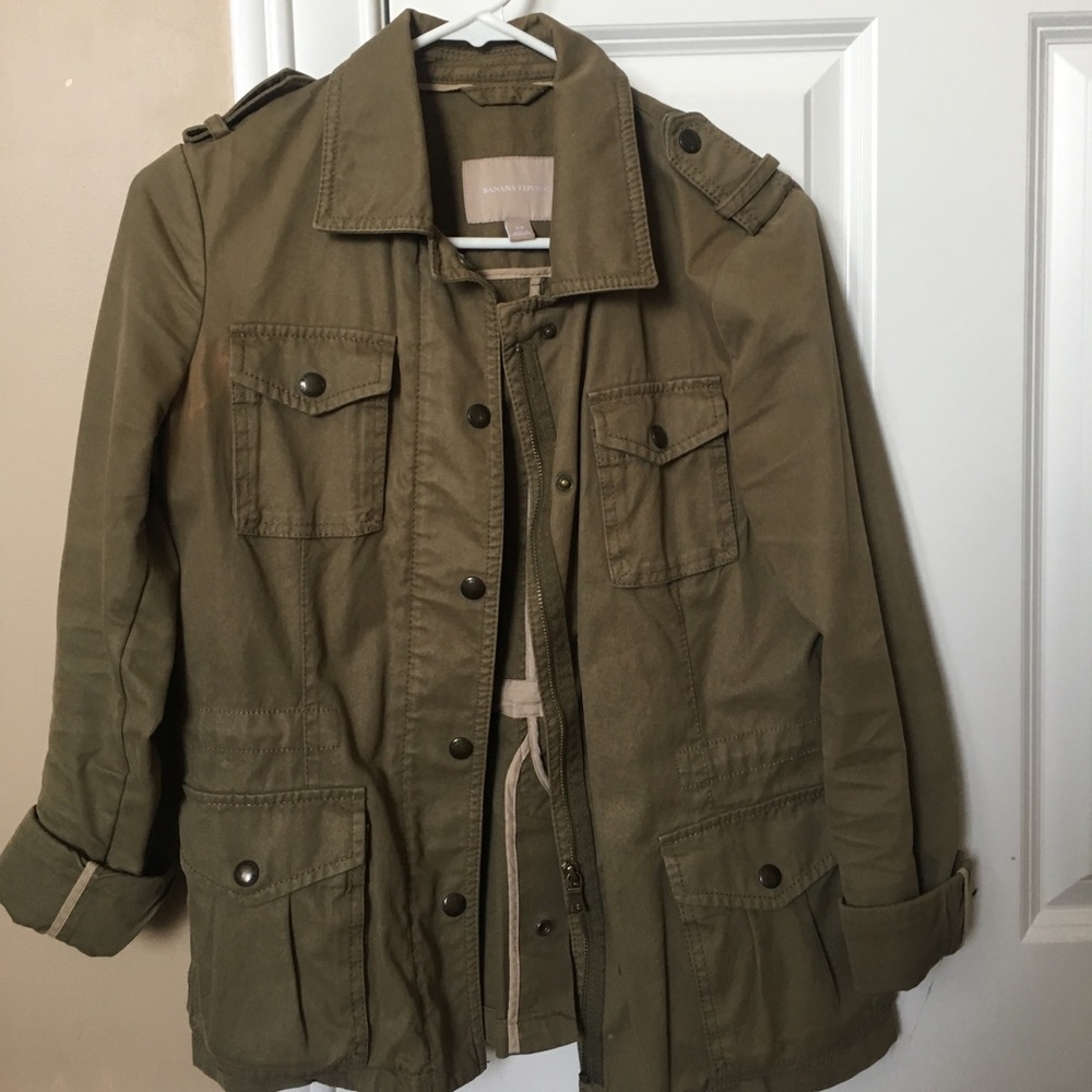 Women’s Banana Republic Green Field Jacket